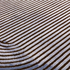 Alfombra Kuza Shape Negro / Navy