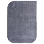 Alfombra Kuza Shape Negro / Navy