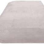 Alfombra Kuza Shape Plata / Gris
