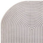 Alfombra Kuza Shape Plata / Gris