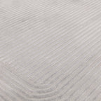 Alfombra Kuza Shape Plata / Gris