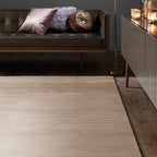 Alfombra Kuza Plain Stripe Beige