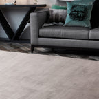 Alfombra Kuza Plain Stripe Silver