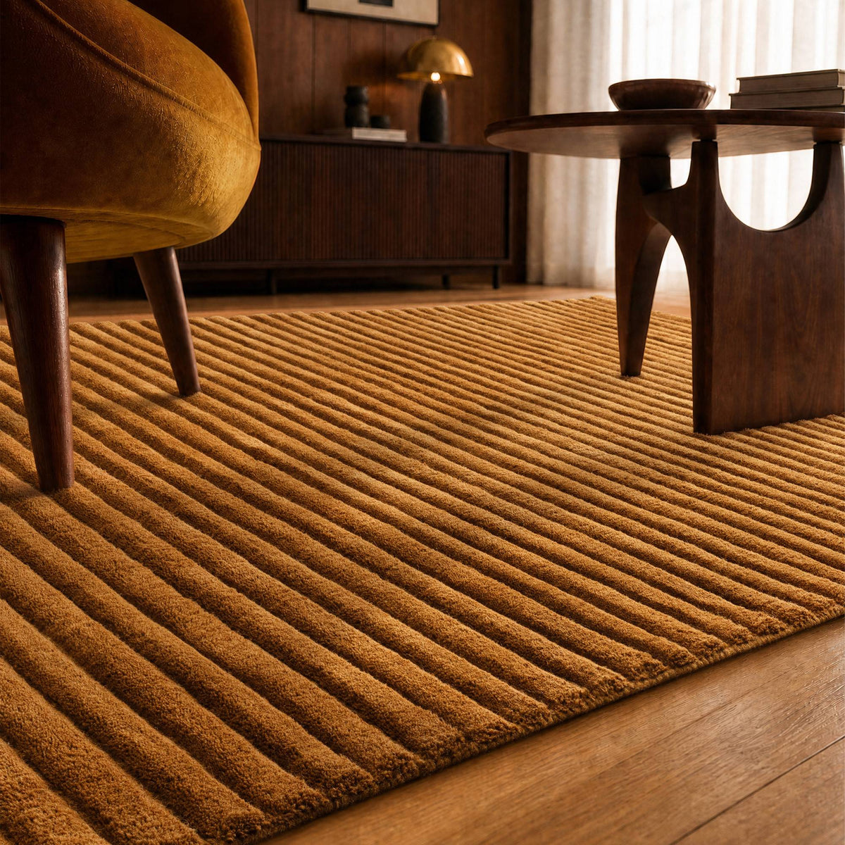 Linie Gold rug
