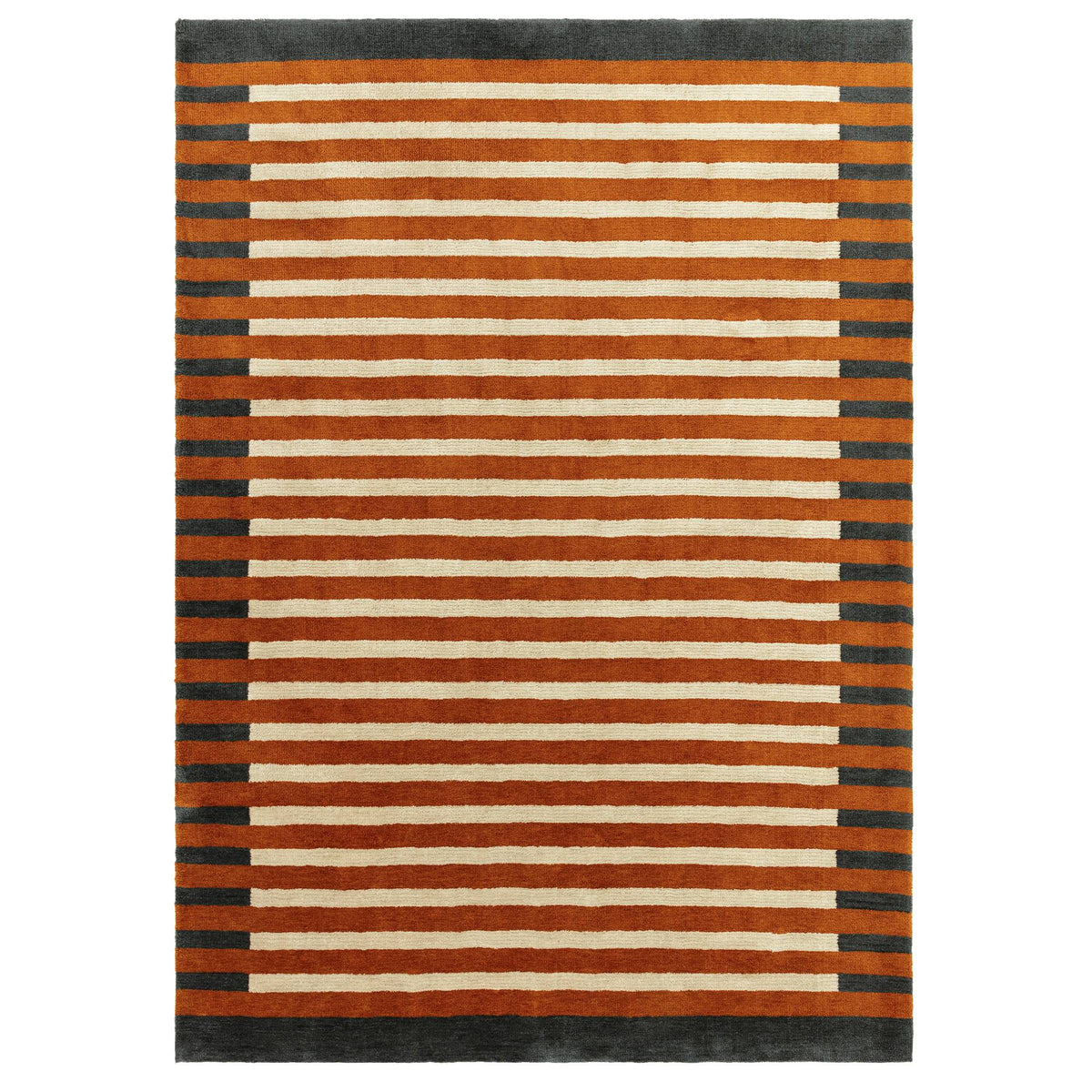 Tapis MADE Lois Rouille & Sarcelle