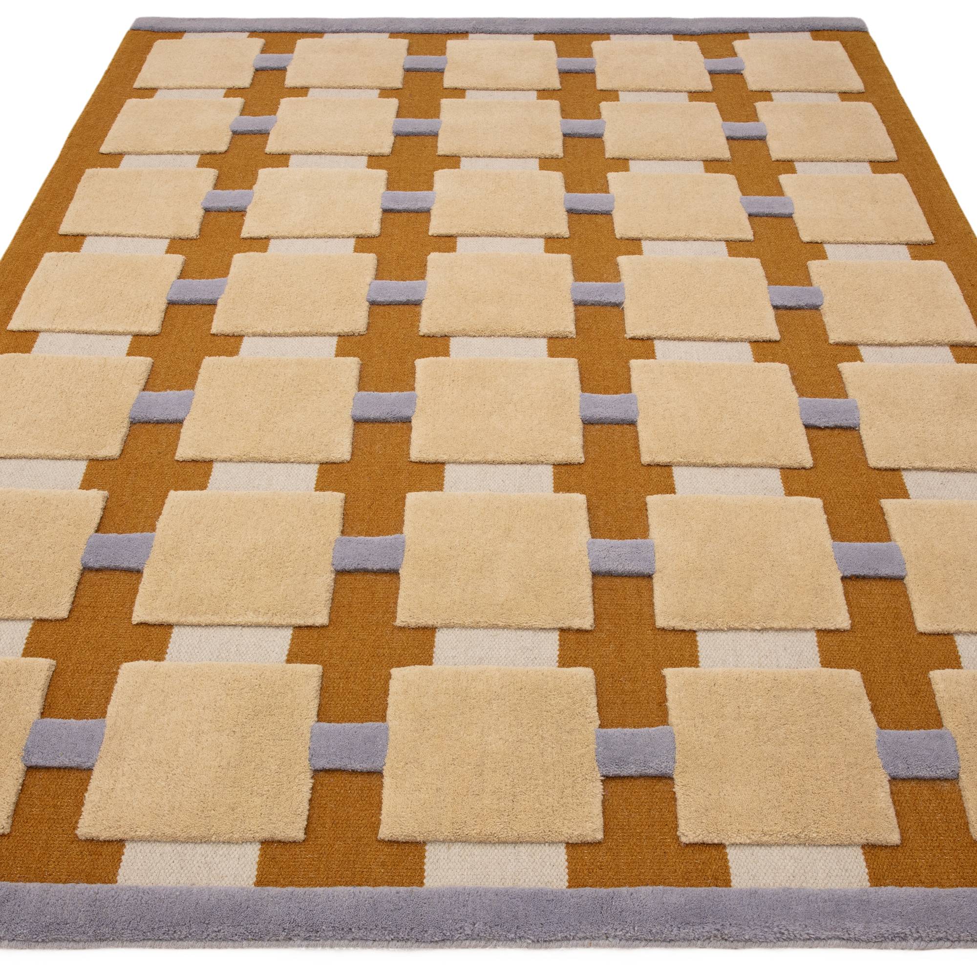 Alfombra MADE Mallory Ocre
