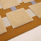 Alfombra MADE Mallory Ocre