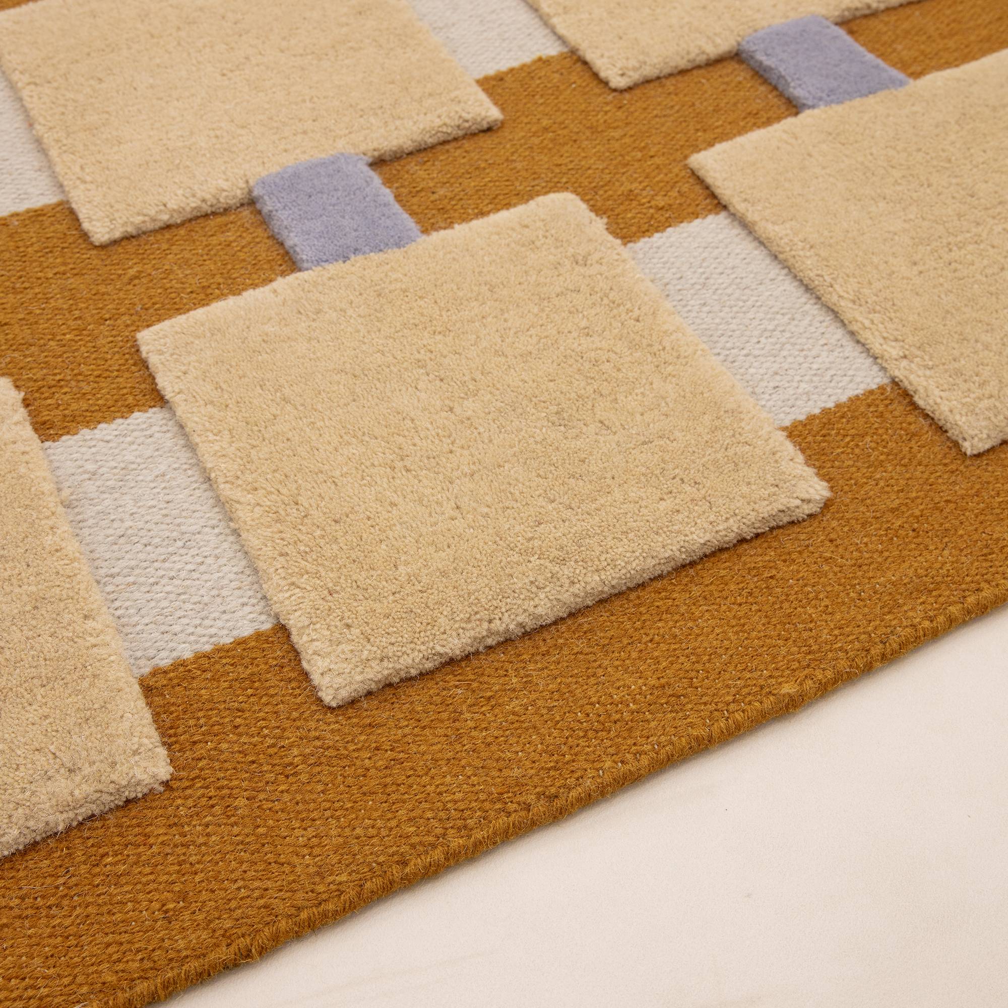 Alfombra MADE Mallory Ocre