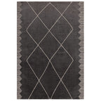 Mason Diamond Black Rug