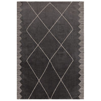 Mason Diamond Black Rug