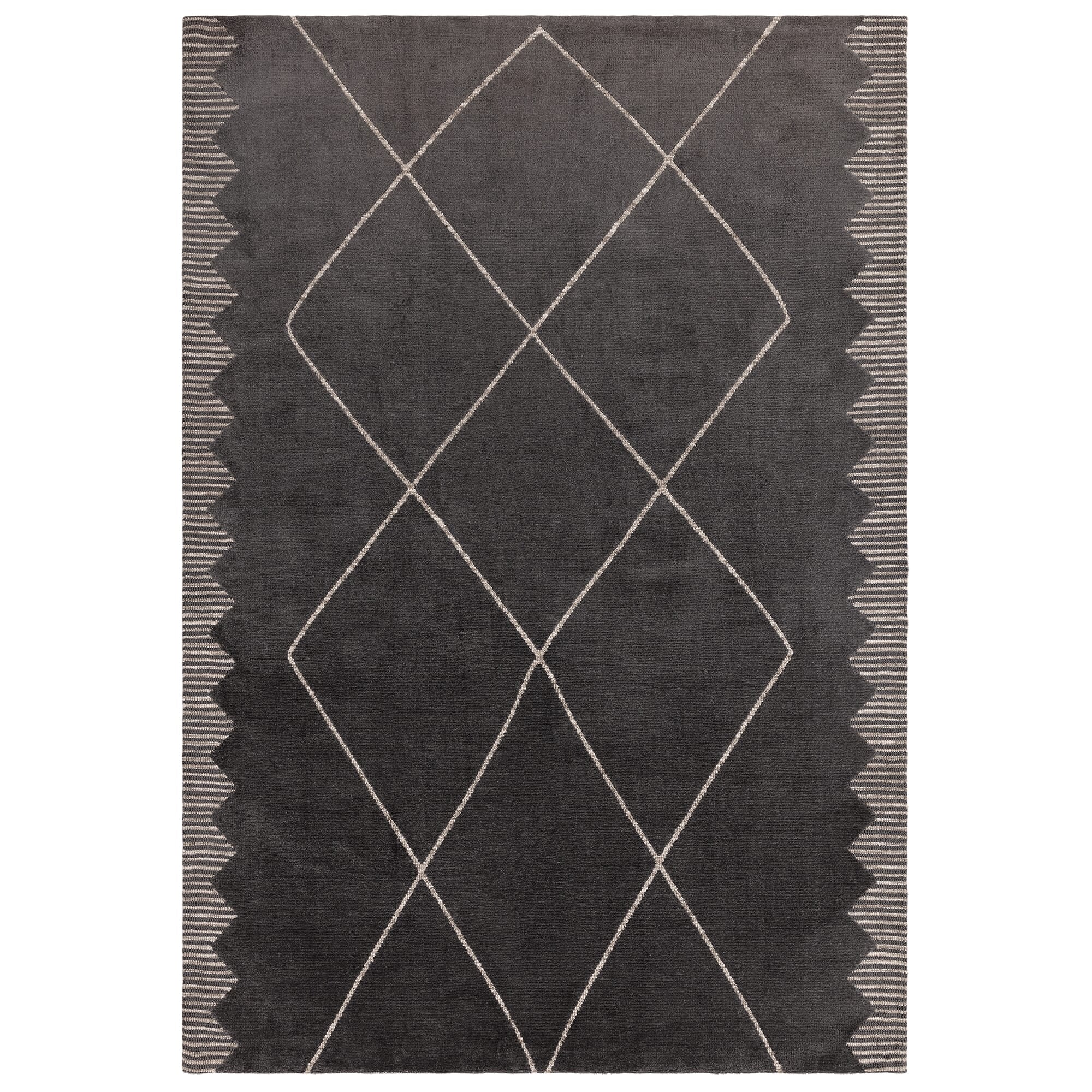 Alfombra Mason Diamante Negro