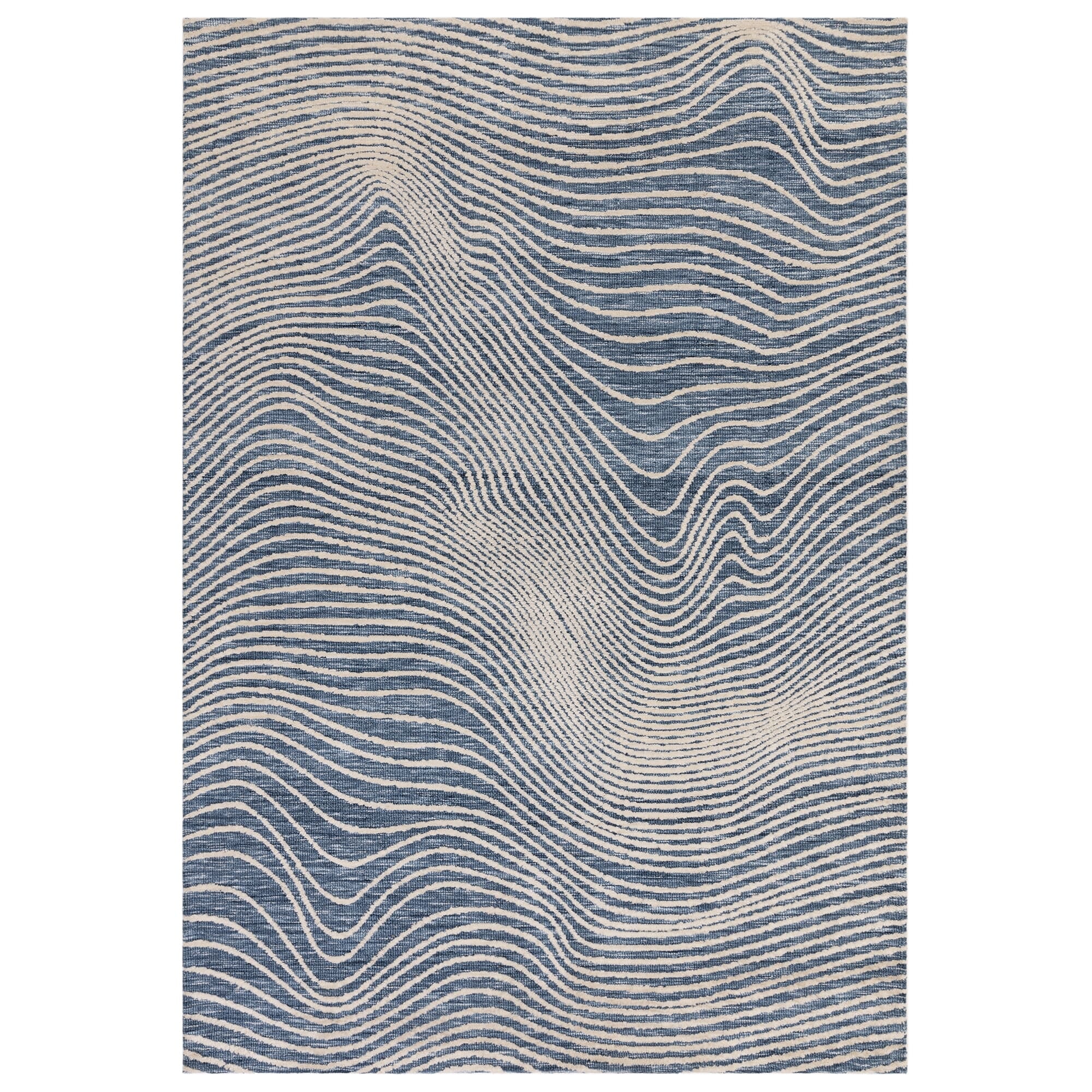 Alfombra Mason Magnitud Azul