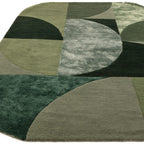 Matrix Oval Forest Rug MAX75