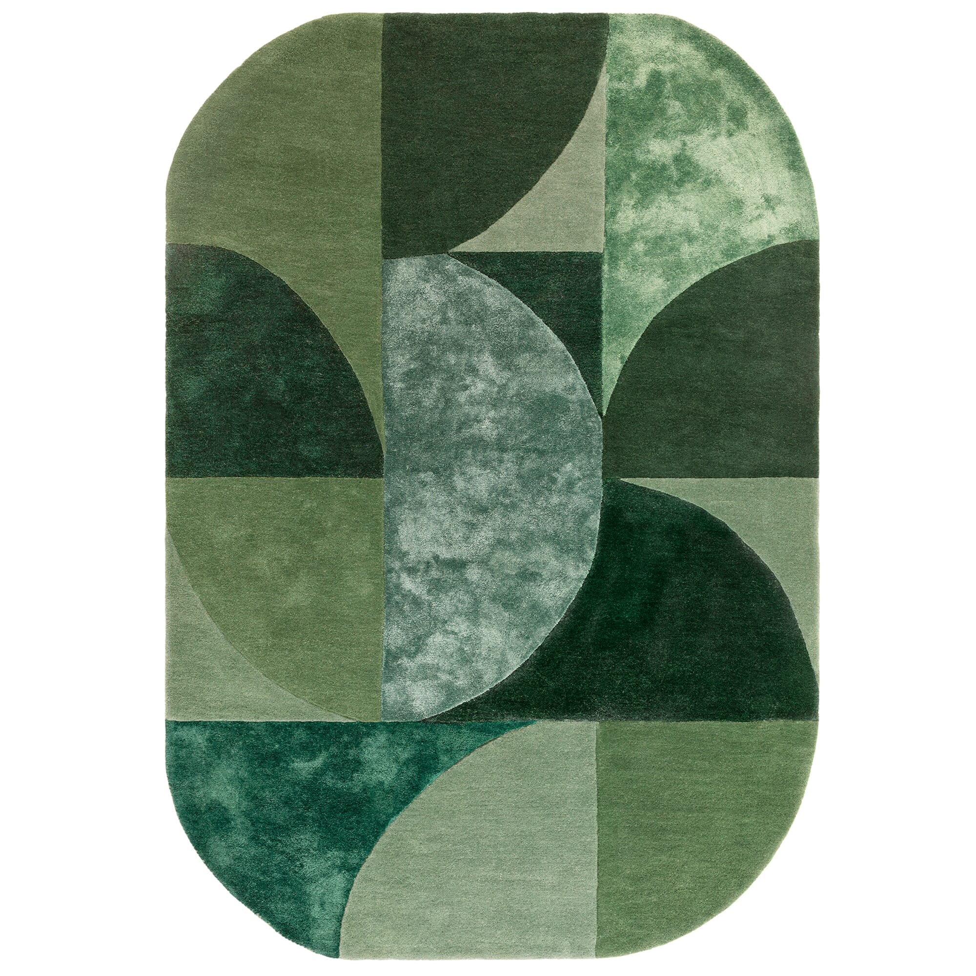Alfombra Matrix Oval Forest MAX75