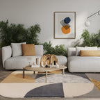 Matrix Oval Sunset Rug MAX76