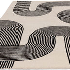 Alfombra Matrix Arcos Negro MAX87