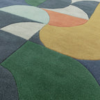 Alfombra Matrix Declaración Azul Marino MAX91