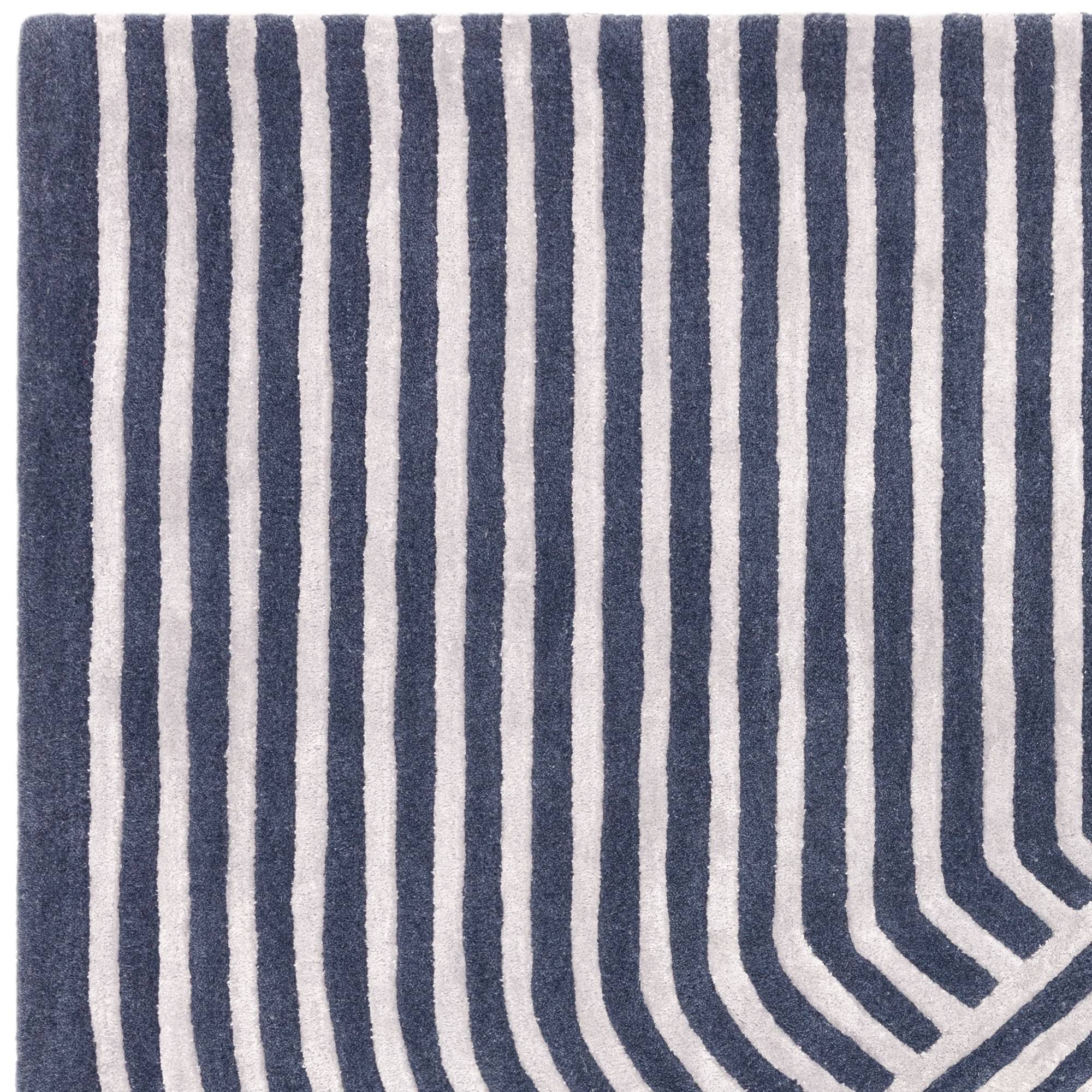 Matrix Solstice Navy Rug MAX97