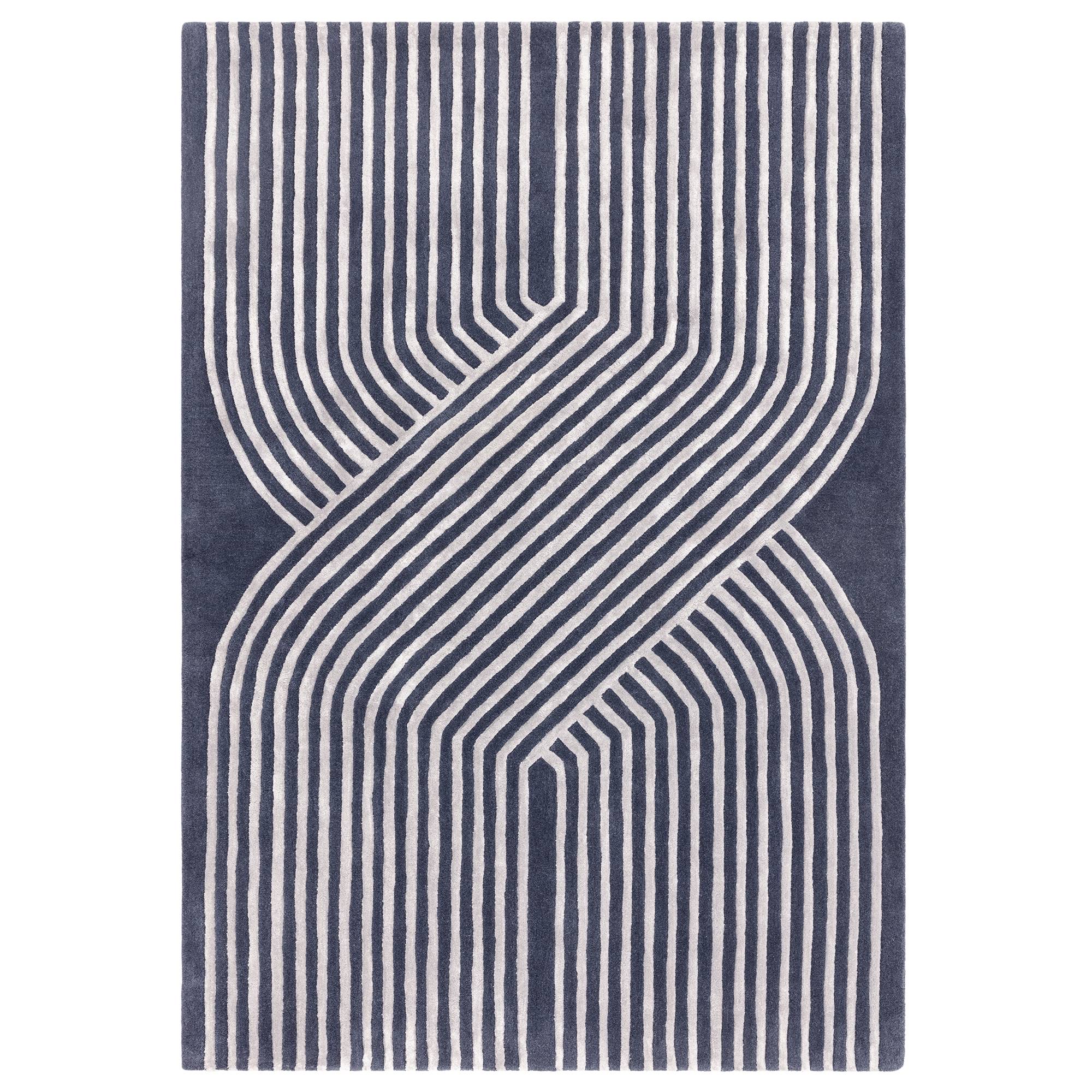 Alfombra Matrix Solstice Navy MAX97