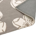 Alfombra de lana Matrix Devore taupe, hecha a mano MAX14