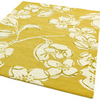 Matrix Devore Yellow Hand Tufted Wool Rug MAX15