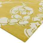 Matrix Devore Yellow Hand Tufted Wool Rug MAX15