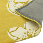 Matrix Devore Yellow Hand Tufted Wool Rug MAX15