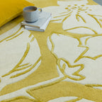 Matrix Devore Yellow Hand Tufted Wool Rug MAX15