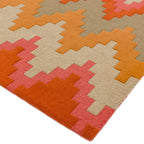 Alfombra de Lana Tejida a Mano Matrix Cuzzo Sienna MAX23  