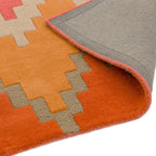 Alfombra de Lana Tejida a Mano Matrix Cuzzo Sienna MAX23  