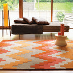 Alfombra de Lana Tejida a Mano Matrix Cuzzo Sienna MAX23  