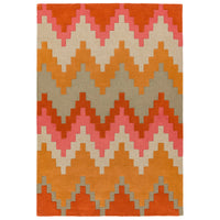 Alfombra de Lana Tejida a Mano Matrix Cuzzo Sienna MAX23  