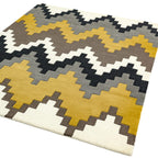 Matrix Cuzzo Mustard Hand Tufted Wool Rug MAX69