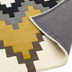 Matrix Cuzzo Mustard Hand Tufted Wool Rug MAX69