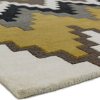 Matrix Cuzzo Mustard Hand Tufted Wool Rug MAX69