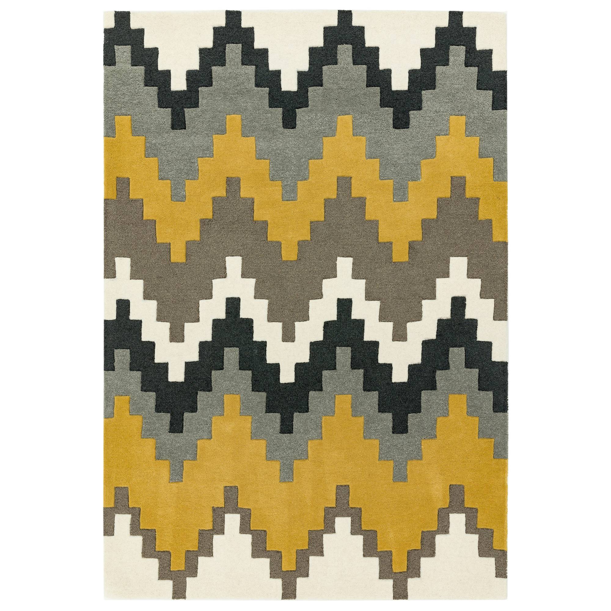 Matrix Cuzzo Mustard Hand Tufted Wool Rug MAX69