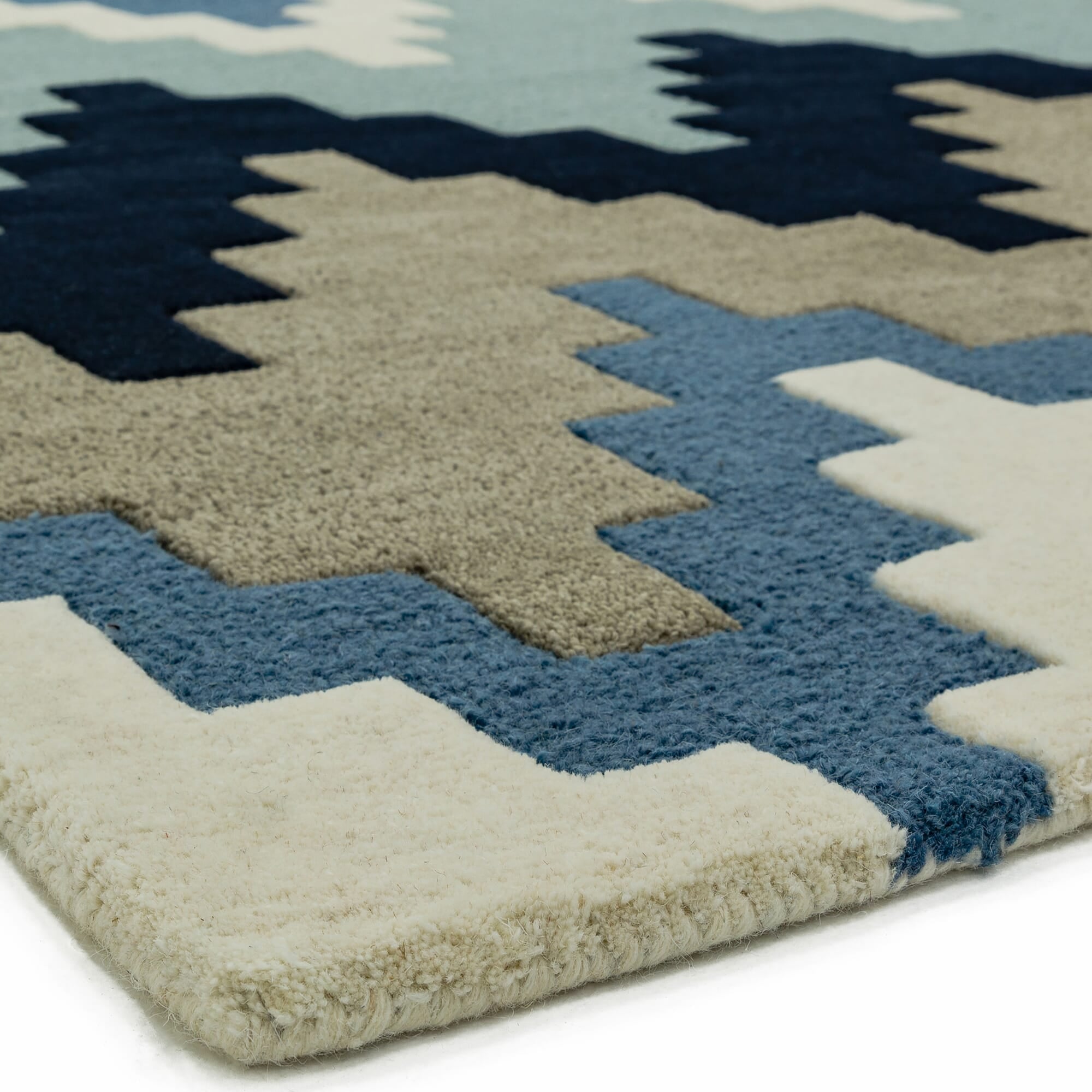 Alfombra Matrix MAX70 Cuzzo Blue