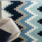 Alfombra Matrix MAX70 Cuzzo Blue