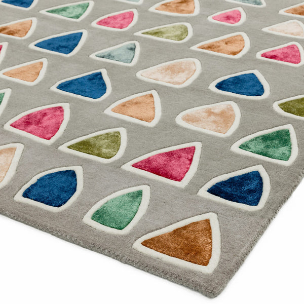 Matrix Trinity Multi Hand Tufted Wool Rug MAX71 - Asiatic Carpets - London