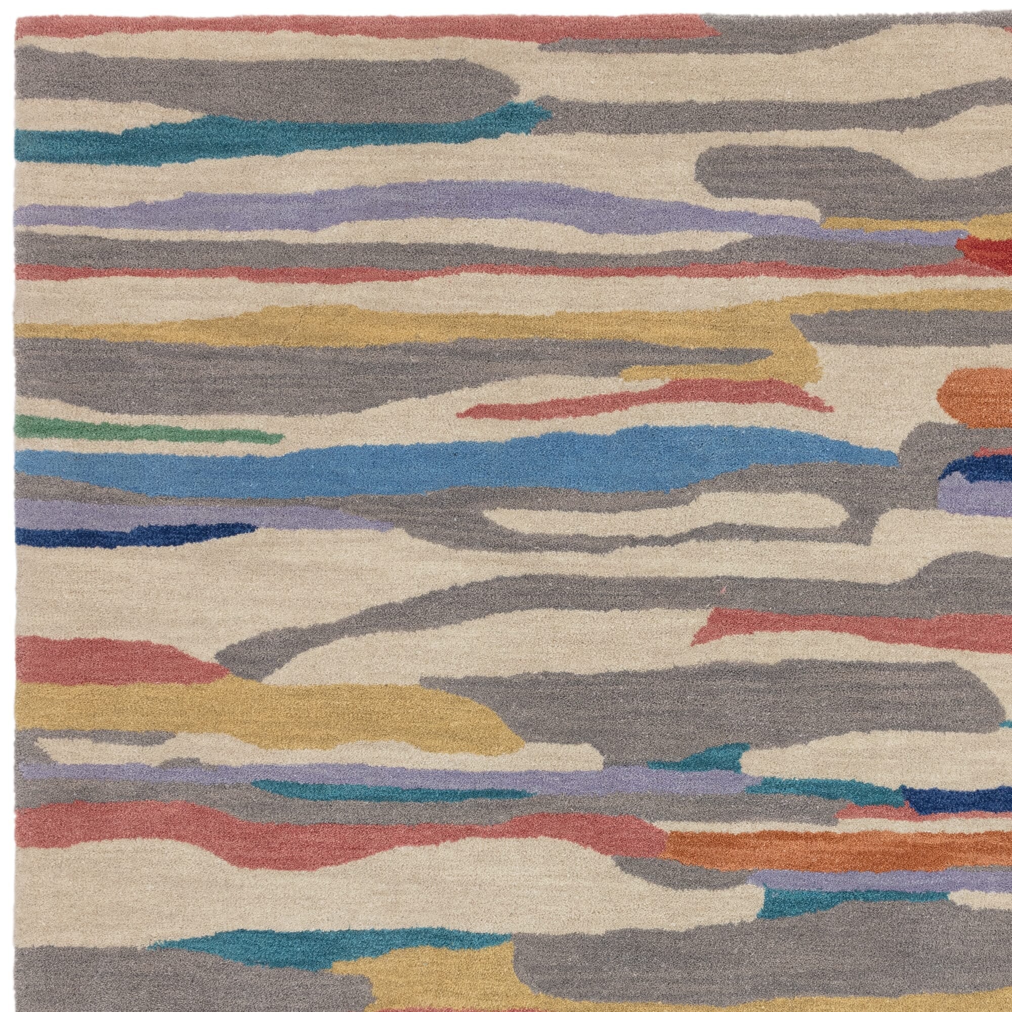 Matrix Ping Multi Hand Tufted Wool Rug MAX72