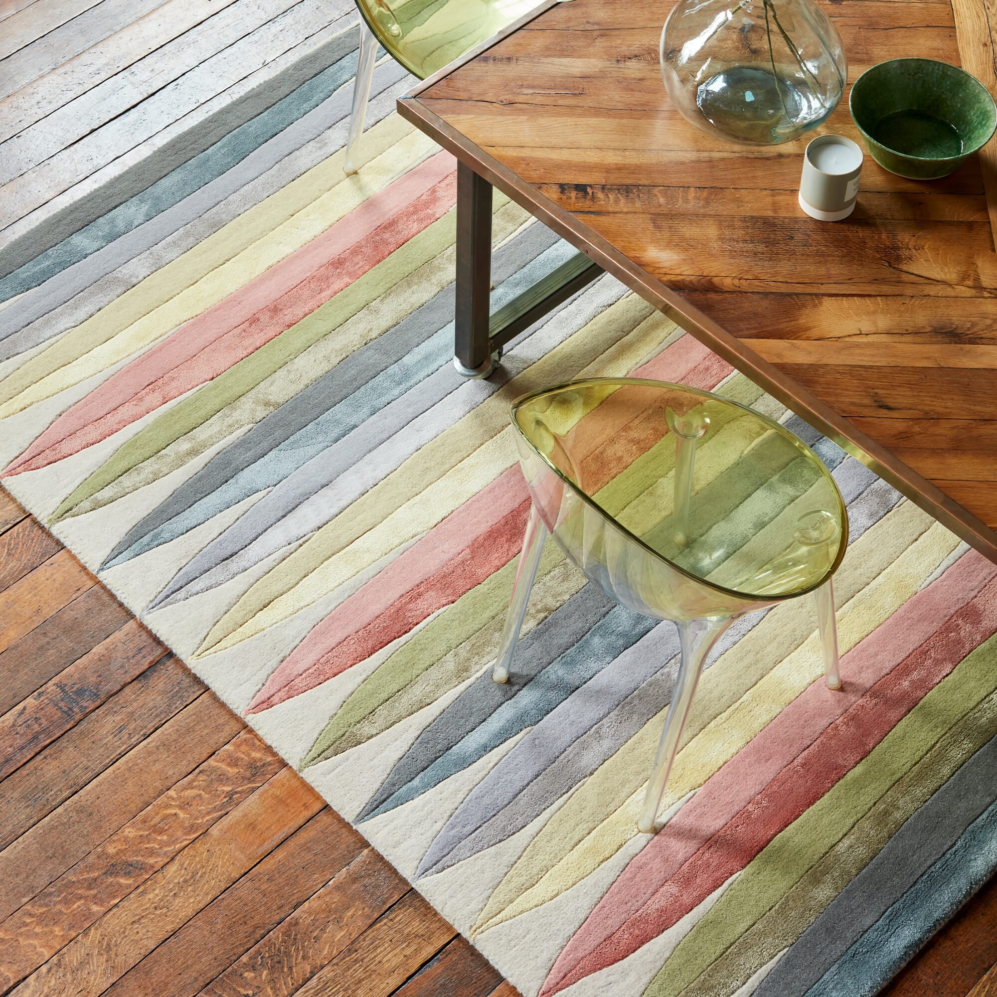 Alfombra Matrix Pod Pastel MAX84