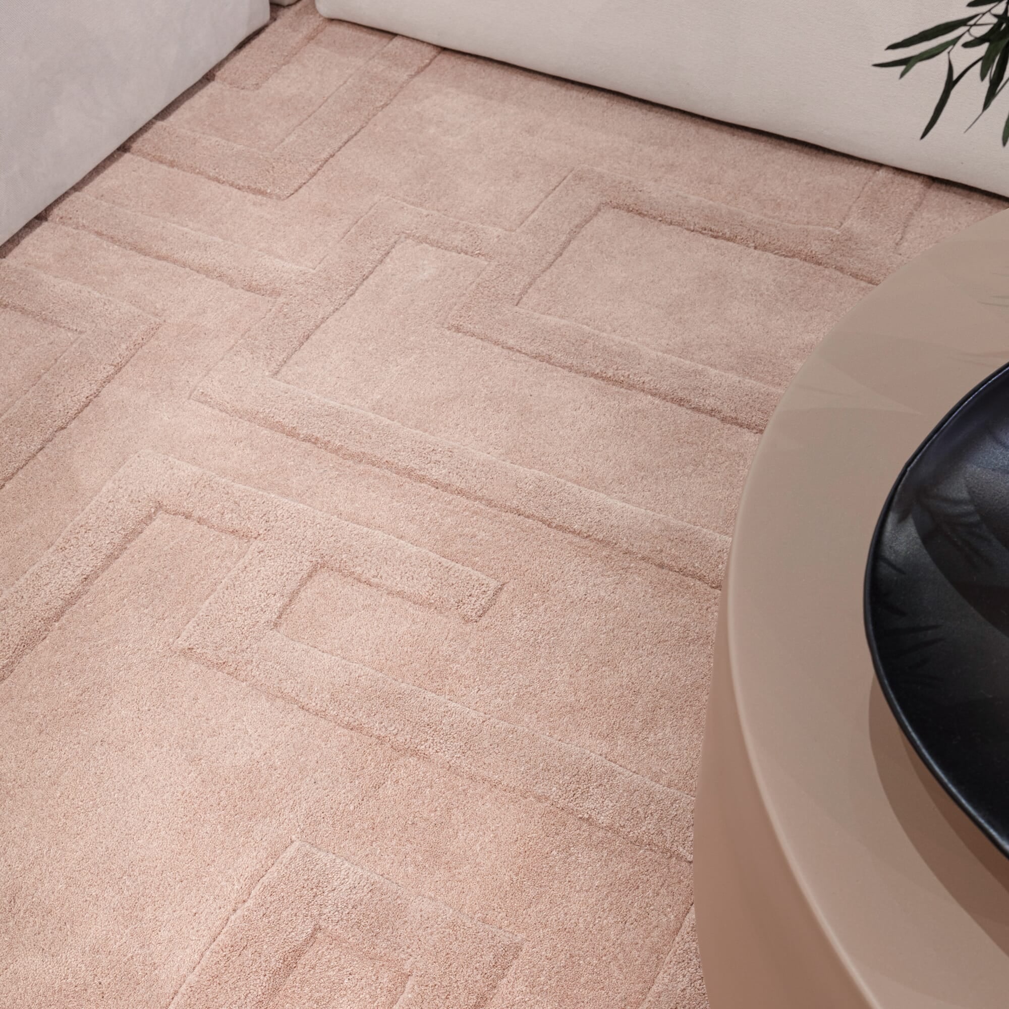 Maze Blush Rug