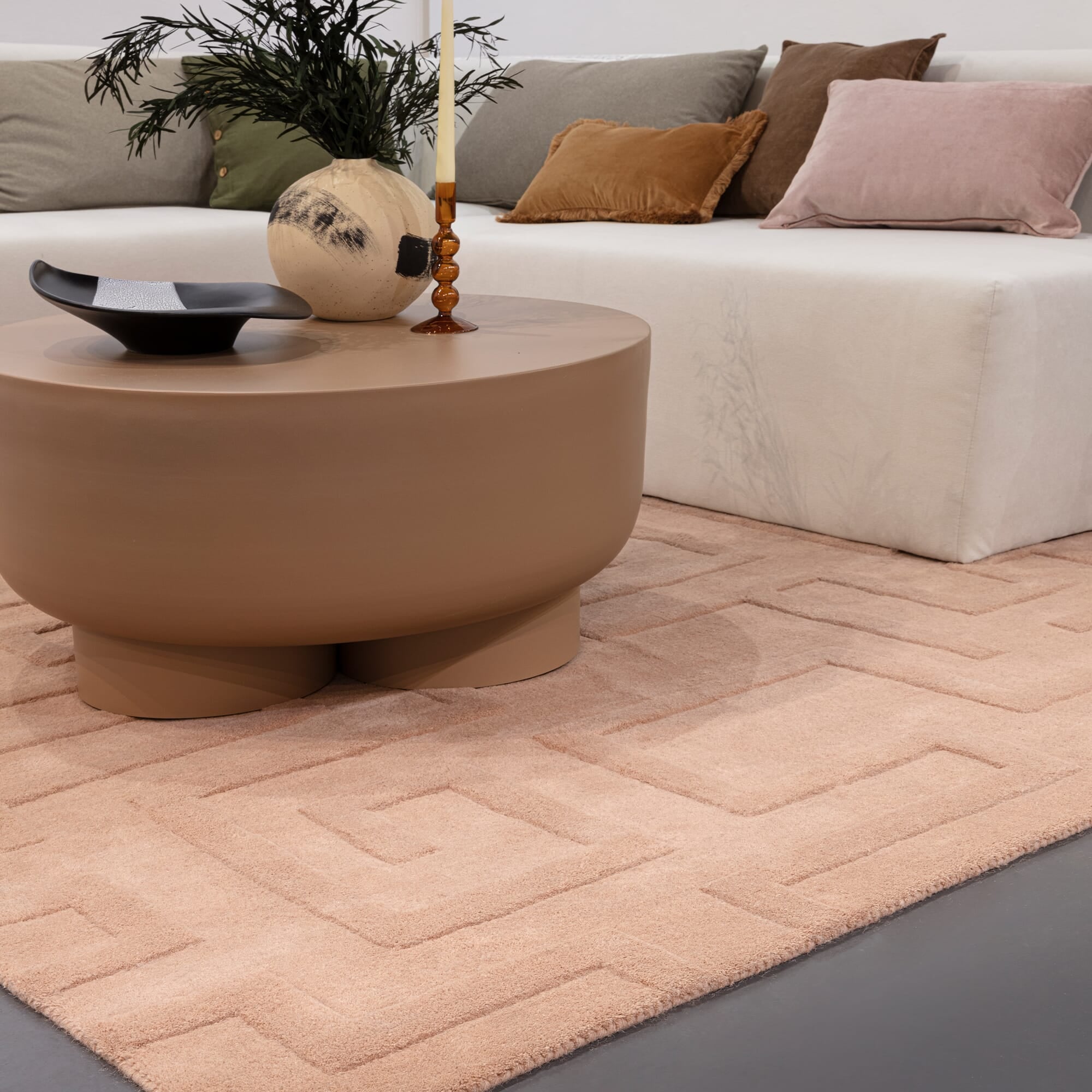 Maze Blush Rug
