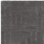 Alfombra Maze Carbón