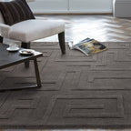 Alfombra Maze Carbón