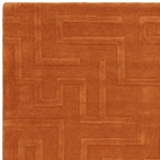 Alfombra Maze Óxido