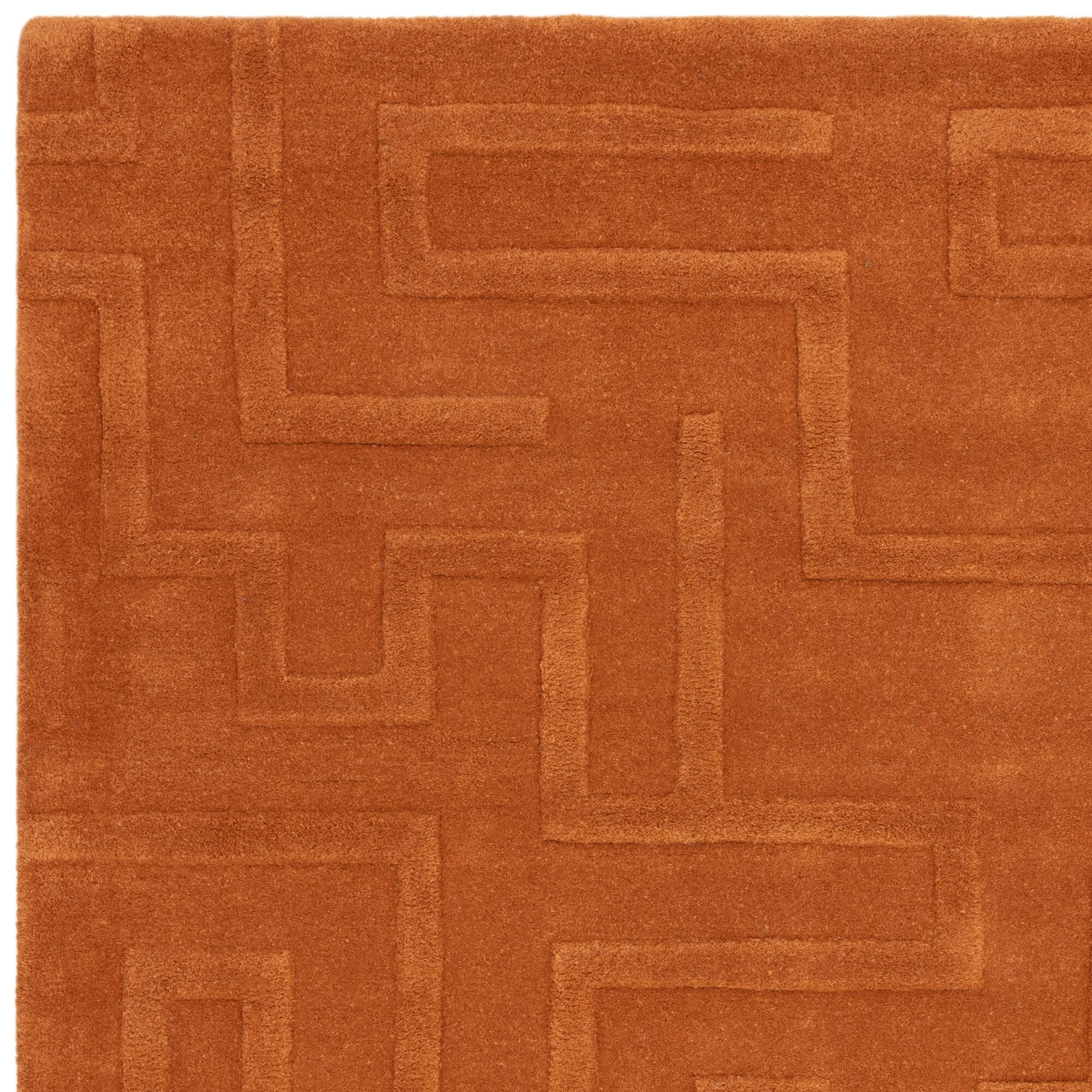 Alfombra Maze Óxido
