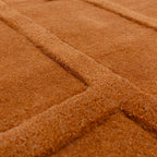 Alfombra Maze Óxido