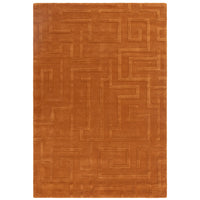 Maze Rust Rug