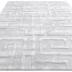 Alfombra Maze Plata